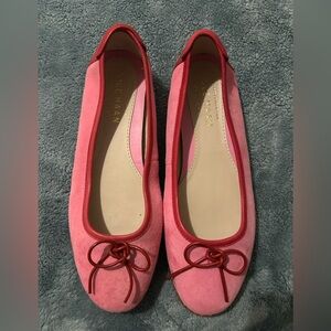 Cole Haan Women's Pink Suede Loafers